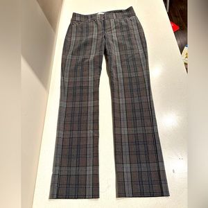 Calvin Klein office plaid pants